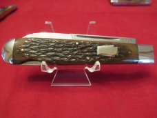 Schatt & Morgan 2000 yr Brown Bone Lockback Pattern# 04111L Schatt & Morgan 2000 yr Brown Bone Lockback Pattern# 04111L