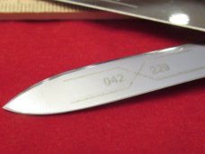 Schatt & Morgan Series VI Dark Green Bone English Jack Pattern # 042229 Schatt & Morgan Series VI Dark Green Bone English Jack Pattern # 042229