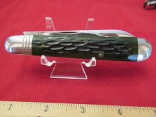 Schatt & Morgan Series VI Dark Green Bone English Jack Pattern # 042229 Schatt & Morgan Series VI Dark Green Bone English Jack Pattern # 042229