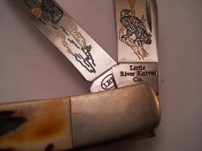 Little River USA Stag Trapper Knife Little River USA Stag Trapper Knife