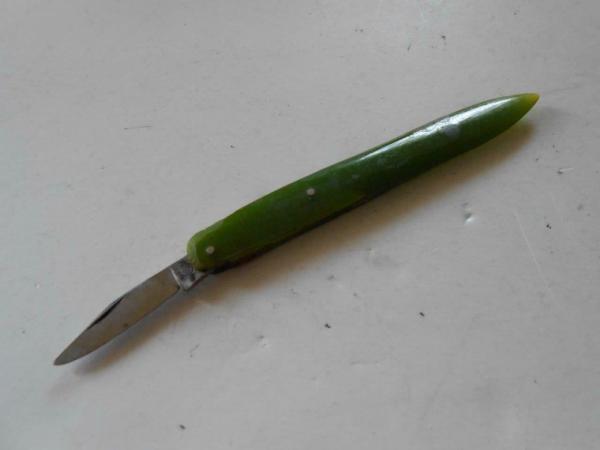 Letter Opener with knife-Jade Color