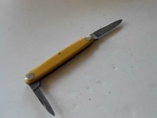 Case XX USA 1998 Pocket Worn Green Bone 62048 SS Slimline Trapper Knife - NIB