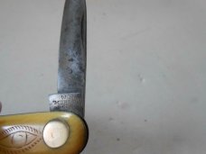 Case XX USA 1998 Pocket Worn Green Bone 62048 SS Slimline Trapper Knife - NIB