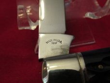 Schatt & Morgan Series VII Dark Blue Bone Congress Whittler Pattern # 043431 Schatt & Morgan Series VII Dark Blue Bone Congress Whittler Pattern # 043431