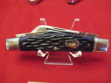 Schatt & Morgan Series VII Dark Blue Bone Congress Whittler Pattern # 043431 Schatt & Morgan Series VII Dark Blue Bone Congress Whittler Pattern # 043431
