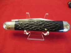 Schatt & Morgan Series VII Dark Blue Jigged Bone English Jack Pattern # 042229 Schatt & Morgan Series VII Dark Blue Jigged Bone English Jack Pattern # 042229