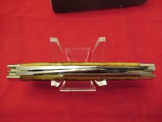 Schatt & Morgan Reverse Gunstock Goldenroot Jigged Bone Handles Pattern # 043150GR