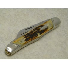 Schatt & Morgan Titusville PA. Keystone Series 2005 Stag 033448 Carpenter's Whittler Knife Schatt & Morgan Titusville PA. Keystone Series 2005 Stag 033448 Carpenter's Whittler Knife