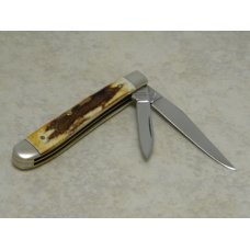 Schatt & Morgan Titusville PA. Keystone Series 2005 Stag 032117 Reversed Peanut Knife Schatt & Morgan Titusville PA. Keystone Series 2005 Stag 032117 Reversed Peanut Knife