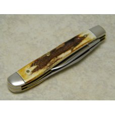 Schatt & Morgan Titusville PA. Keystone Series 2005 Stag 032117 Reversed Peanut Knife Schatt & Morgan Titusville PA. Keystone Series 2005 Stag 032117 Reversed Peanut Knife