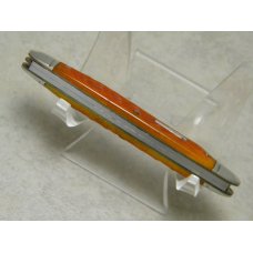 Schatt & Morgan Titusville PA 043221 Orange Bone Whittler Knife c.1994 Schatt & Morgan Titusville PA 043221 Orange Bone Whittler Knife c.1994