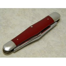 Queen Steel Made in USA Red PCR3 Whittler Knife c.1998 Queen Steel Made in USA Red PCR3 Whittler Knife c.1998