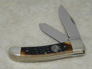 Ka-Bar Olean NY Bone WJK91 Copperhead Knife c.1991