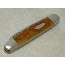 Case Classic USA "W.K.C.C. 1992" Rogers Bone 6391 Large Split Backspring Whittler Knife Case Classic USA "W.K.C.C. 1992" Rogers Bone 6391 Large Split Backspring Whittler Knife