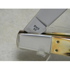 Case MM USA 2000 Stag 5143 SS Millennium Daddy Barlow Knife Case MM USA 2000 Stag 5143 SS Millennium Daddy Barlow Knife