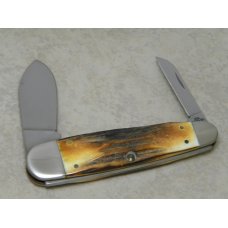 Case MM USA 2000 Stag 5270 SS Millennium Sleeveboard Sunfish Knife Case MM USA 2000 Stag 5270 SS Millennium Sleeveboard Sunfish Knife