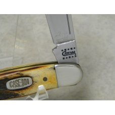 Case MM USA 2000 Stag 5347 WH SS Millennium Whittler Knife Case MM USA 2000 Stag 5347 WH SS Millennium Whittler Knife