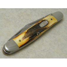 Case MM USA 2000 Stag 5347 WH SS Millennium Whittler Knife Case MM USA 2000 Stag 5347 WH SS Millennium Whittler Knife