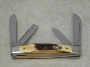 Case MM USA 2000 Stag 54052 SS Millennium Congress Knife