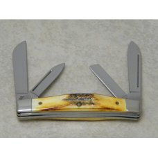 Case MM USA 2000 Stag 54052 SS Millennium Congress Knife Case MM USA 2000 Stag 54052 SS Millennium Congress Knife