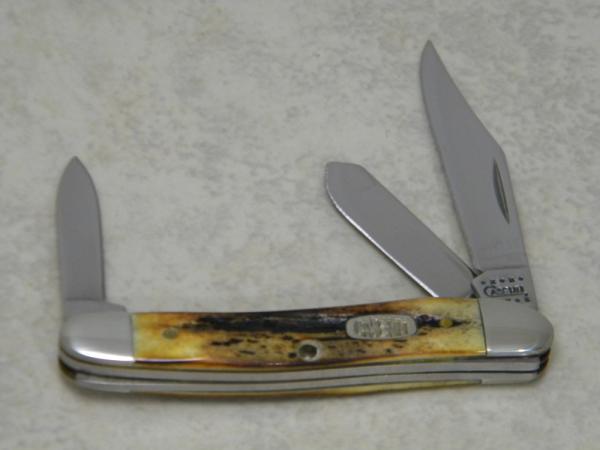 Case MM USA 2000 Stag 53087 SS Millennium Stockman Knife Case MM USA 2000 Stag 53087 SS Millennium Stockman Knife