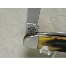 Case MM USA 2000 Stag 53087 SS Millennium Stockman Knife Case MM USA 2000 Stag 53087 SS Millennium Stockman Knife