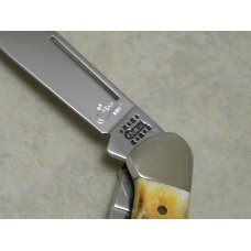 Case MM USA 2000 Stag 53132 SS Millennium Butterbean Mini Gunboat Canoe Knife Case MM USA 2000 Stag 53132 SS Millennium Butterbean Mini Gunboat Canoe Knife