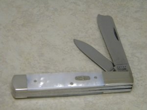 Case MM USA 2000 Pearl 82005 RAZ SS Millennium Razor Barlow Knife