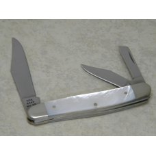 Case MM USA 2000 Pearl 8347 WH SS Millennium Whittler Knife