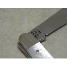 Case MM USA 2000 Pearl 8347 WH SS Millennium Whittler Knife