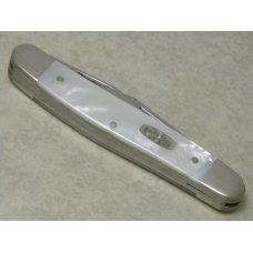 Case MM USA 2000 Pearl 8347 WH SS Millennium Whittler Knife