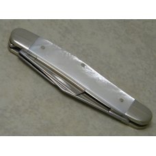 Case MM USA 2000 Pearl 8347 WH SS Millennium Whittler Knife