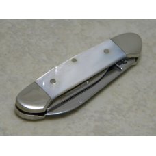 Case MM USA 2000 Pearl 82132 SS Millennium Baby Butterbean Mini Canoe Knife Case MM USA 2000 Pearl 82132 SS Millennium Baby Butterbean Mini Canoe Knife