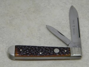 Boker USA Tree Brand 9815 Jigged Delrin Large Jack Knife