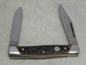 Boker USA Tree Brand 3030 Jigged Delrin Moose Knife