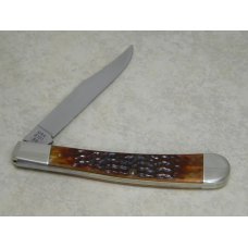 Case MM USA 2000 Chestnut Bone 6151 SS Millennium Banana Trapper Knife Case MM USA 2000 Chestnut Bone 6151 SS Millennium Banana Trapper Knife