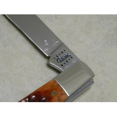 Case MM USA 2000 Chestnut Bone 6151 SS Millennium Banana Trapper Knife Case MM USA 2000 Chestnut Bone 6151 SS Millennium Banana Trapper Knife