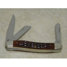 Case MM USA 2000 Chestnut Bone 6318 SS Millennium Serpentine Stockman Knife Case MM USA 2000 Chestnut Bone 6318 SS Millennium Serpentine Stockman Knife