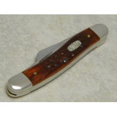 Case MM USA 2000 Chestnut Bone 6318 SS Millennium Serpentine Stockman Knife Case MM USA 2000 Chestnut Bone 6318 SS Millennium Serpentine Stockman Knife