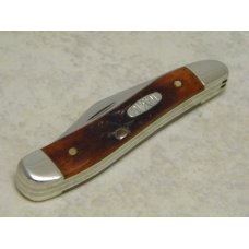 Case MM USA 2000 Chestnut Bone 6220 SS Millennium Peanut Knife