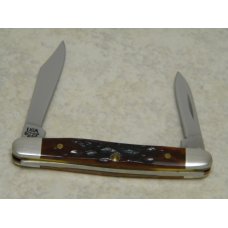 Case MM USA 2000 Chestnut Bone 6227 SS Millennium Small 2 Blade Stockman Knife Case MM USA 2000 Chestnut Bone 6227 SS Millennium Small 2 Blade Stockman Knife