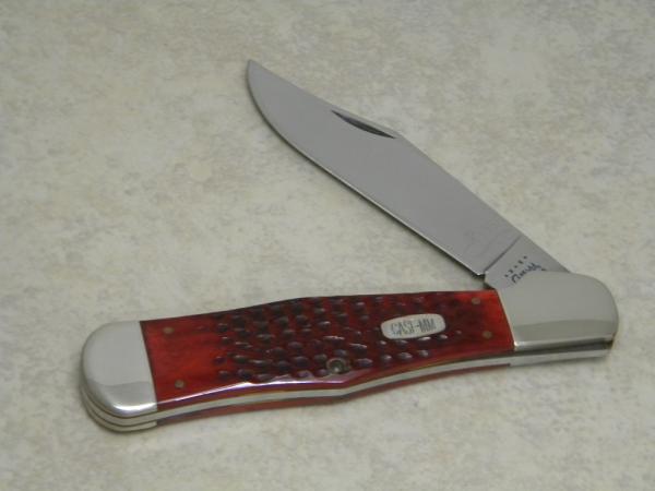 Case MM USA 2000 Old Red Bone C61050 SS Millennium Coke Bottle Folding Hunter Knife Case MM USA 2000 Old Red Bone C61050 SS Millennium Coke Bottle Folding Hunter Knife