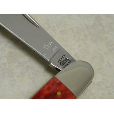 Case MM USA 2000 Old Red Bone 6240 SS Millennium Dogleg Trapper Knife Case MM USA 2000 Old Red Bone 6240 SS Millennium Dogleg Trapper Knife
