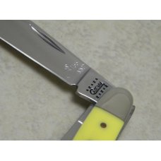 Case MM USA 2000 Yellow 3347 SS Millennium Stockman Knife Case MM USA 2000 Yellow 3347 SS Millennium Stockman Knife