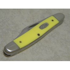 Case MM USA 2000 Yellow 3347 SS Millennium Stockman Knife Case MM USA 2000 Yellow 3347 SS Millennium Stockman Knife