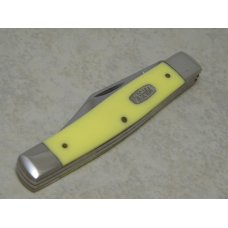 Case MM USA 2000 Yellow 3292 SS Millennium Large Jack Knife Case MM USA 2000 Yellow 3292 SS Millennium Large Jack Knife