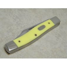 Case MM USA 2000 Yellow 33032 SS Millennium Medium Stockman Knife Case MM USA 2000 Yellow 33032 SS Millennium Medium Stockman Knife