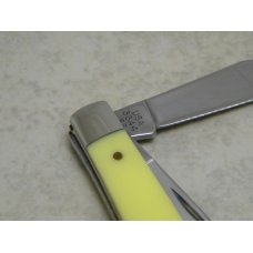Case MM USA 2000 Yellow 3344 SS Millennium Medium Stockman Knife Case MM USA 2000 Yellow 3344 SS Millennium Medium Stockman Knife