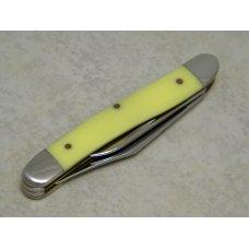 Case MM USA 2000 Yellow 32087 SS Millennium Serpentine Jack Knife Case MM USA 2000 Yellow 32087 SS Millennium Serpentine Jack Knife