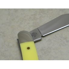 Case MM USA 2000 Yellow 3208 SS Millennium Half Whittler Knife Case MM USA 2000 Yellow 3208 SS Millennium Half Whittler Knife